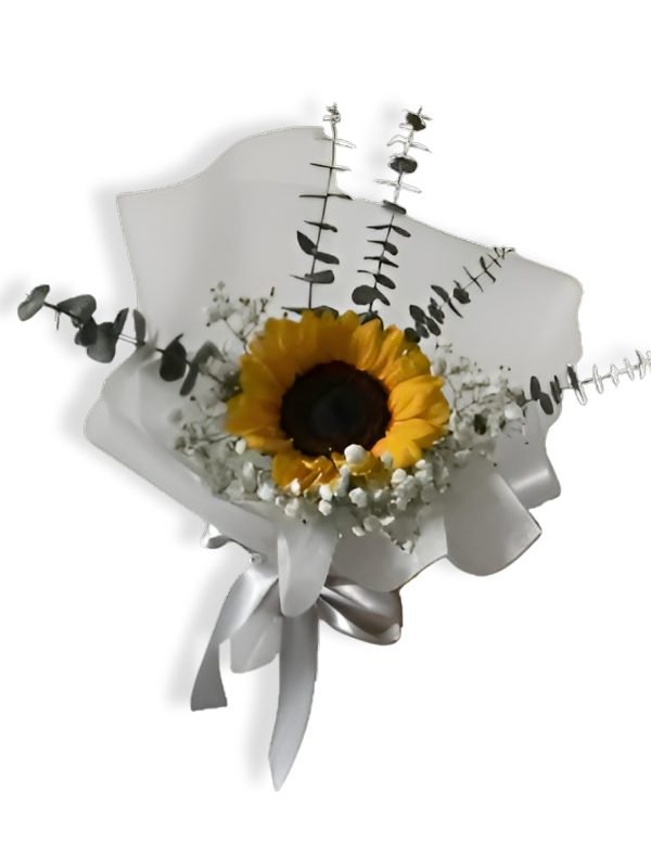 Charis – Sunflower with Korean Wrapping Paper (S34)