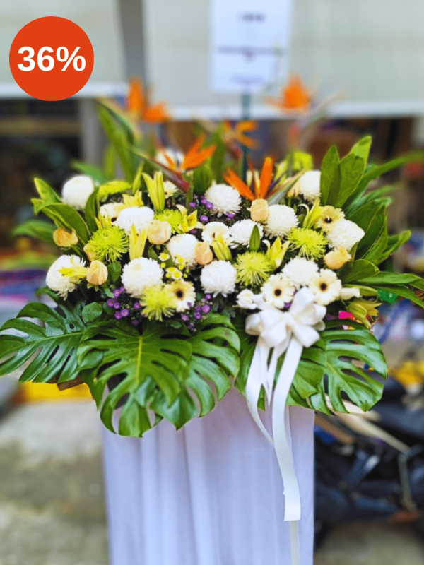 Brave Legacy Double Grand Elegant and Artitics Flower Stand CW235 png