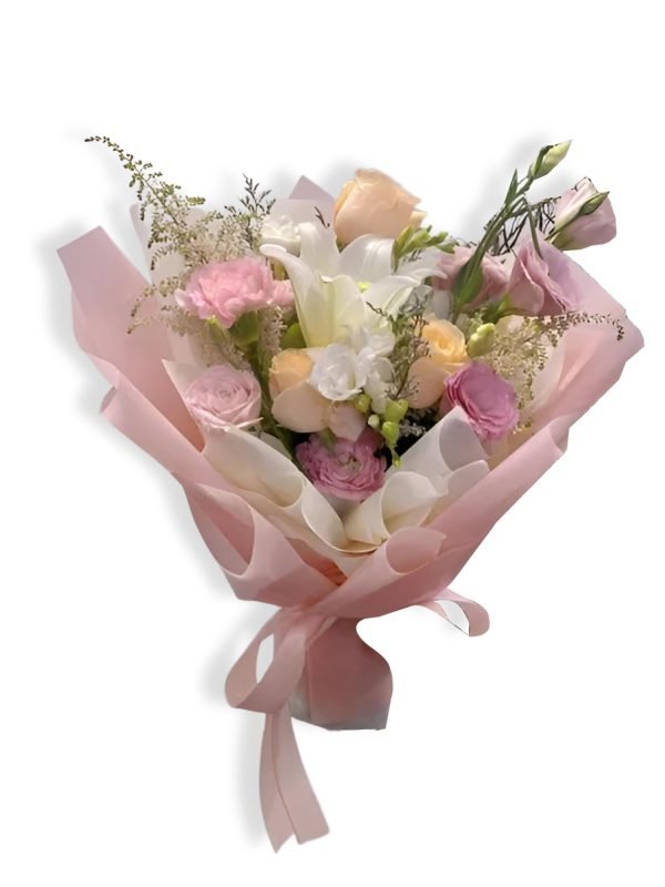 Charlotte – Pink Mixed Flowers Bouquet jpg