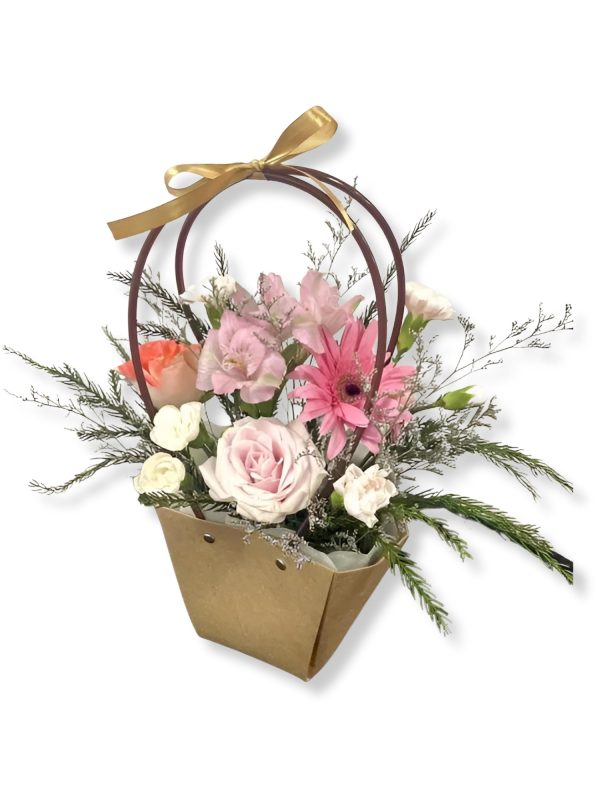 Cherry Blossom Rose and flowers in a bag 1 jpg