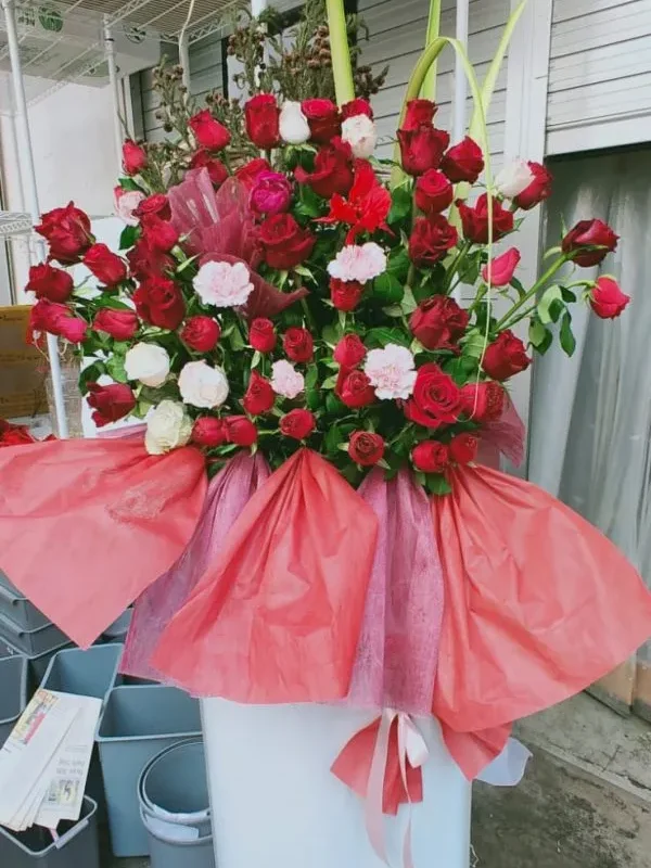 Congratulation Flower Stand 1FS 12 webp