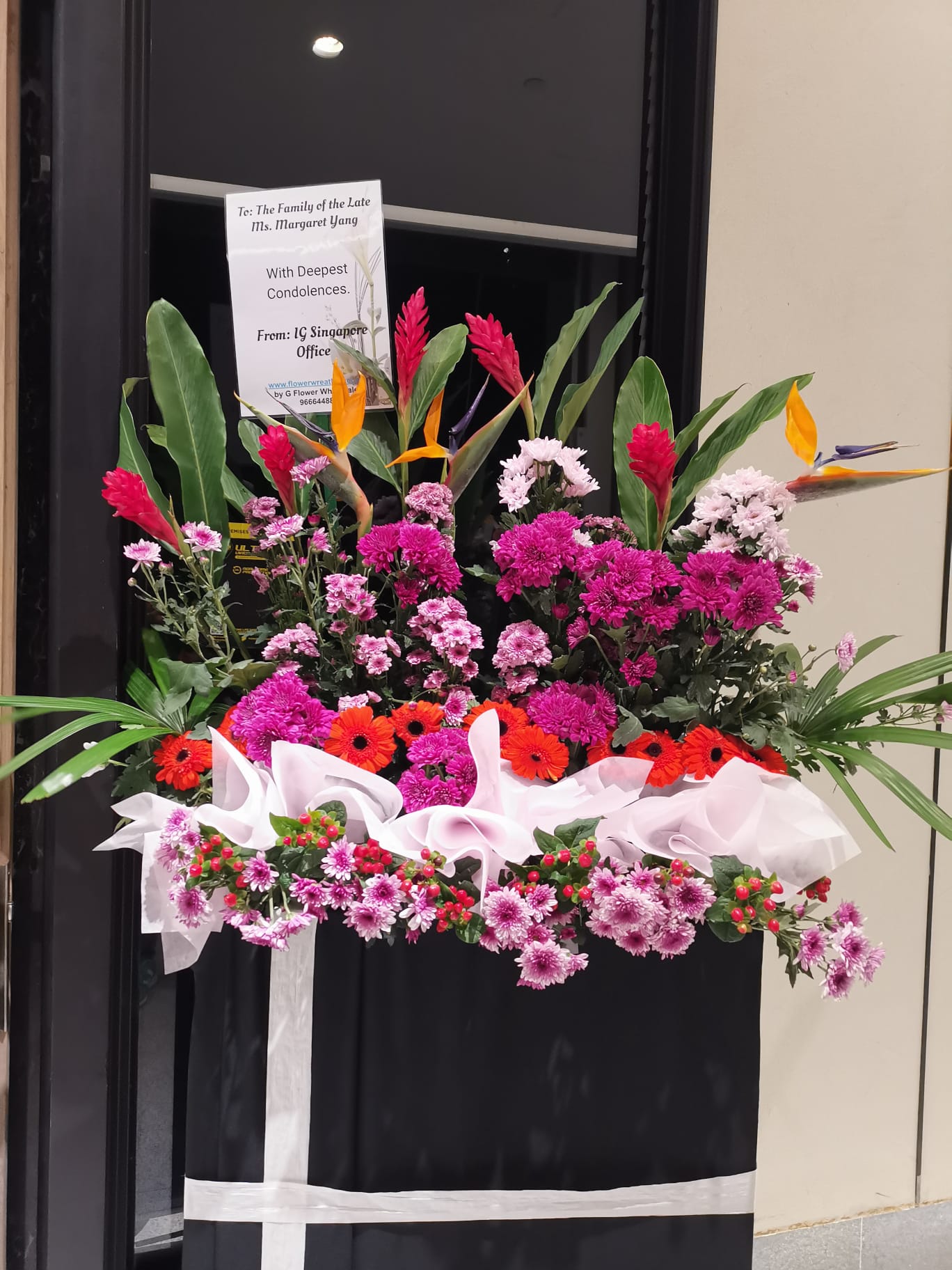 Congratulation Flower Stand FS 39 jpg Congratulation Flower Stand FS 39 jpg
