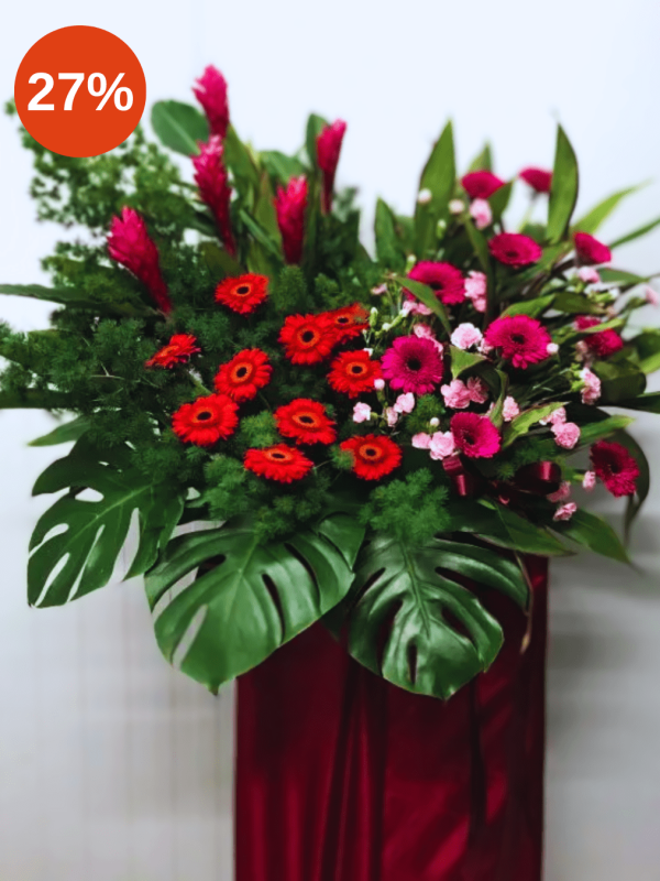 Congratulation Flower Stand 高贵自由式花篮FS24 png