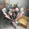 Tinkerbell (Pink Roses Bouquet with Eustoma) 4 image 2023 10 30T04 39 39 385Z png